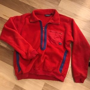 VINTAGE red Patagonia pullover